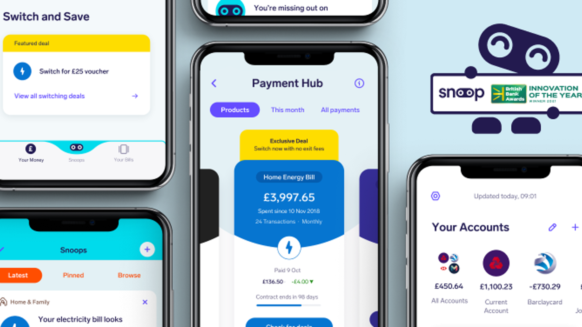 Track your spending and keep on top of your bills